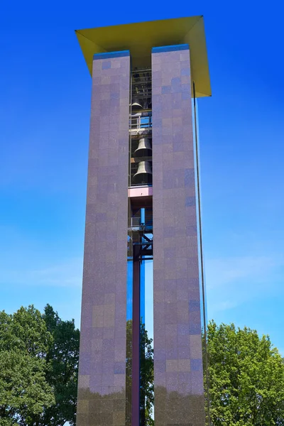 Berlínský Carillon Tiergartenském Německu — Stock fotografie