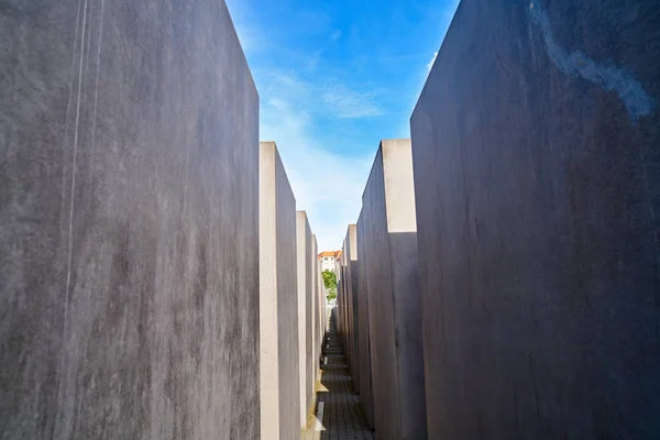 Monumento Holocausto Berlín Judíos Asesinados Alemania — Foto de Stock