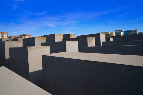 Berlin Holocaust Memorial Till Mördade Judar Tyskland — Stockfoto