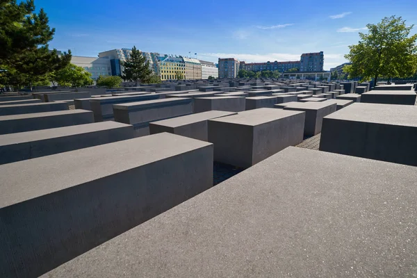 柏林大屠杀纪念碑在德国被谋杀的犹太人 — 图库照片