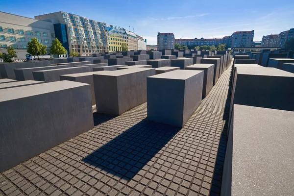 Památník Holocaustu Berlín Zavražděných Židů Německu — Stock fotografie