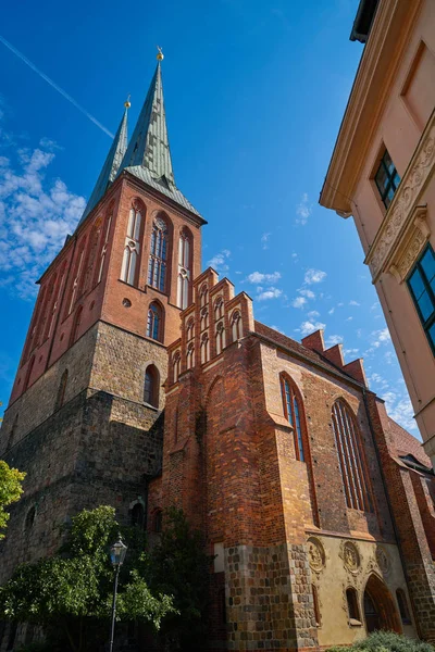 Berlin Nikolaikirche Church Germany Baltic Gothic Artchitecture — Stock Photo, Image