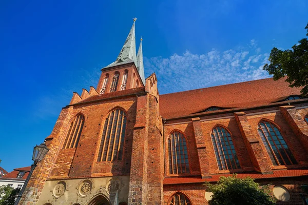 Berlino Chiesa Nikolaikirche Germania Arte Gotica Baltica — Foto Stock
