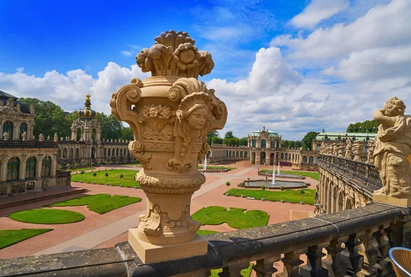 Dresden Zwinger Saxônia Alemanha — Fotografia de Stock