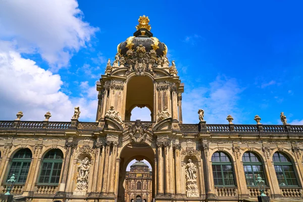 Dresden Zwinger Sachsen Deutschland — Stockfoto