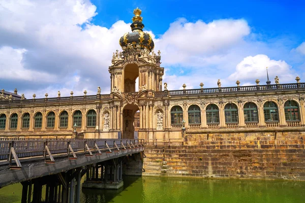 Dresda Zwinger Sassonia Della Germania — Foto Stock