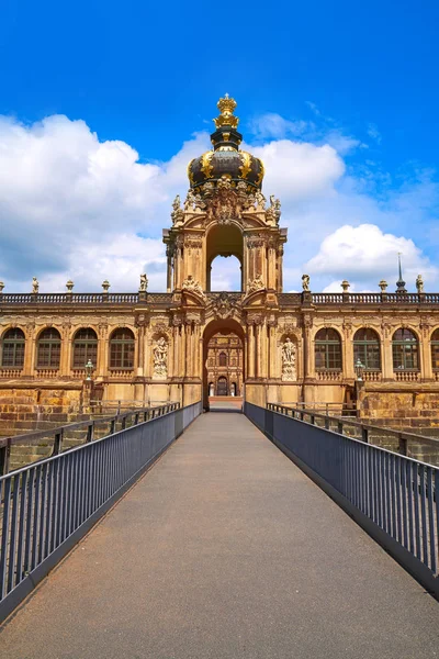 Dresden Zwinger Sachsen Deutschland — Stockfoto