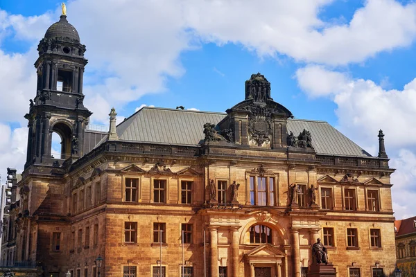 Oberlandesgericht Edifício Dresden Alemanha Saxônia — Fotografia de Stock