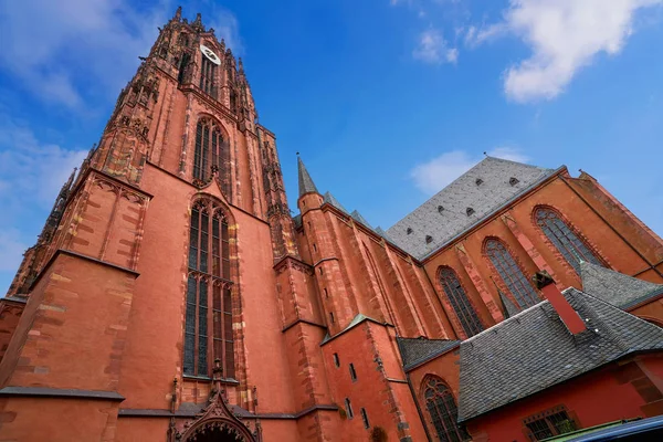 ドイツのフランクフルト大聖堂カイザードン聖バルトロマウス — ストック写真