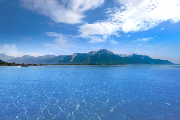 Leman Geneva Lake Zwitserland Zwitserse — Stockfoto