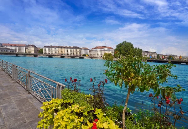 Genfer Genetik Leman See Der Schweiz — Stockfoto