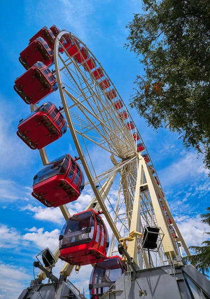 Ferris Wheel Geneva Geneve Switzerland Swiss — Stock Photo, Image