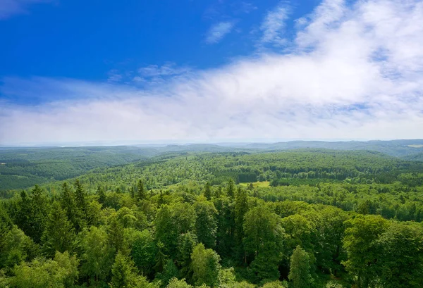 Harz Mountains Aerial View Germany — Stock Photo, Image