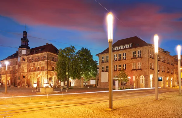 Stadt Nordhausen Rathaus Városháza Türingia Németország — Stock Fotó