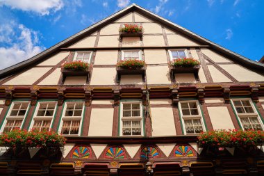 Almanya 'nın Harz dağlarında Stolberg cephesi