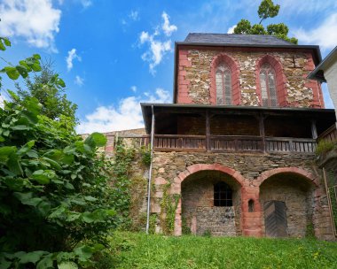 Almanya 'nın Harz dağlarında Stolberg cephesi