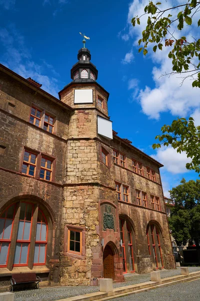 Stadt Nordhausen Rathaus Ratusz Turyngii Niemcy — Zdjęcie stockowe
