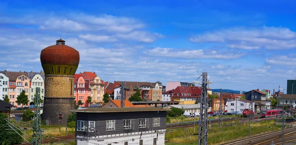 Nordhausen Downtown Προσόψεις Harz Θουριγγία Της Γερμανίας — Φωτογραφία Αρχείου