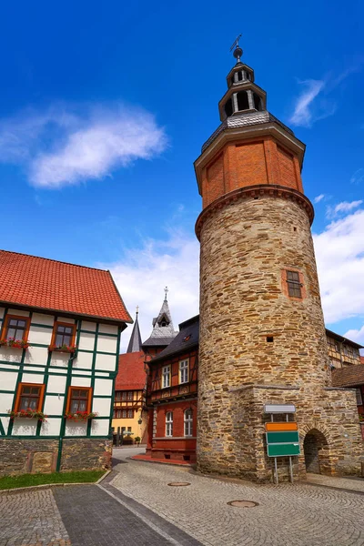 Saiger Alter Turm Stolberg Harz — Stockfoto