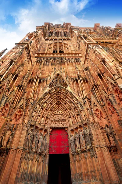 Notre Dame Cathedral Strasbourg Alsace France — Stock Photo, Image