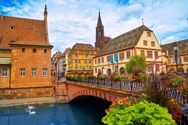 Strasbourgfamous Stad Europa — Stockfoto