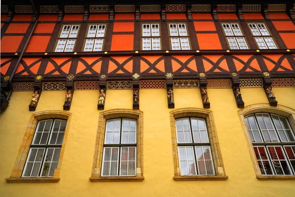 Wernigerode Rathaus Stadt Ratusz Harz Niemcy — Zdjęcie stockowe