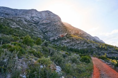 Montgo dağın Denia Alicante, İspanya