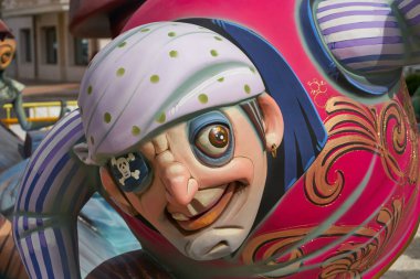 İspanya Valencia popüler festivalinde için Fallas tonlar