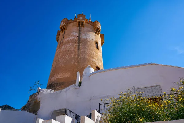 Paterna Tower Valencia Chimneys Underground Cave Houses — Stock Photo, Image