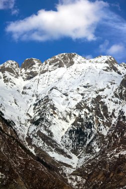 Benasque ve Cerler İspanya Huesca Pyrenees dağlarda