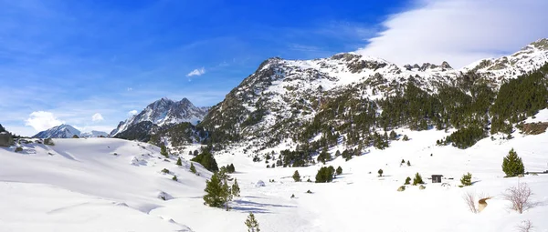 Cerler Sky Område Pyrenéerna Huesca Spanien — Stockfoto