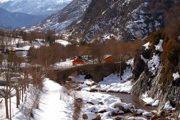 Cerler Sky Område Pyrenéerna Huesca Spanien — Stockfoto