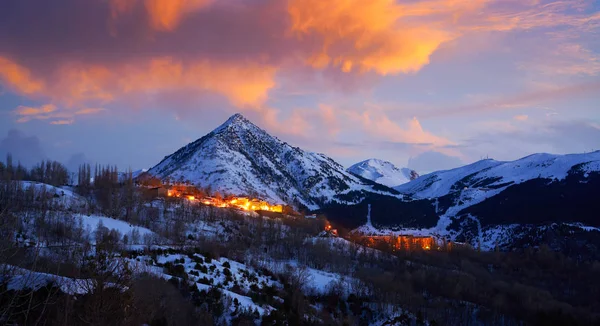 Cerler Sky Område Pyrenéerna Huesca Spanien — Stockfoto