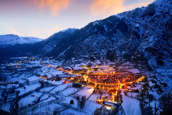 Cerler Sky Area Pyrenäen Von Huesca Spanien — Stockfoto