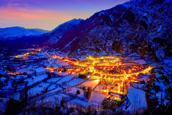 Cerler Région Ciel Dans Les Pyrénées Huesca Espagne — Photo