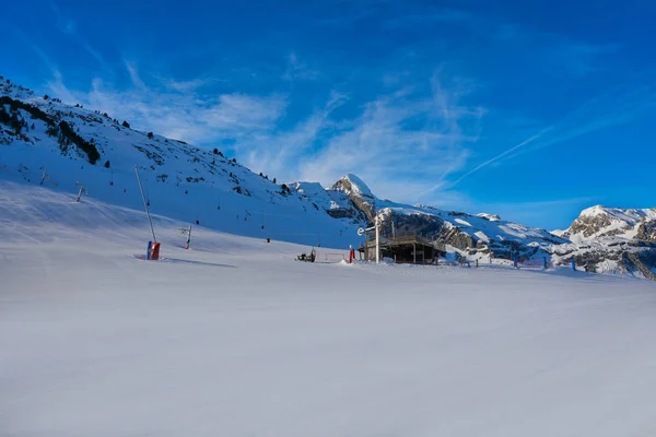 Cerler Sky Area Pirenéus Huesca Espanha — Fotografia de Stock