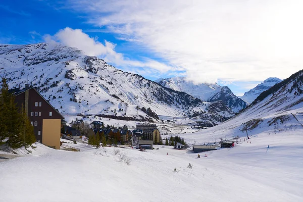 Cerler Sky Area Pyrenäen Von Huesca Spanien — Stockfoto