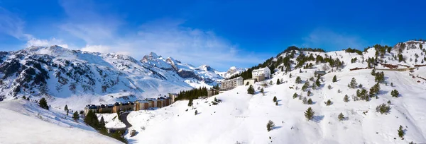 Cerler Sky Area Pirenéus Huesca Espanha — Fotografia de Stock