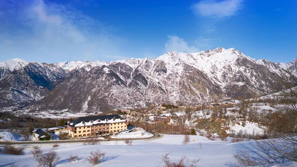 Cerler Région Ciel Dans Les Pyrénées Huesca Espagne — Photo