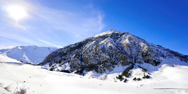 Cerler Sky Area Pirenéus Huesca Espanha — Fotografia de Stock