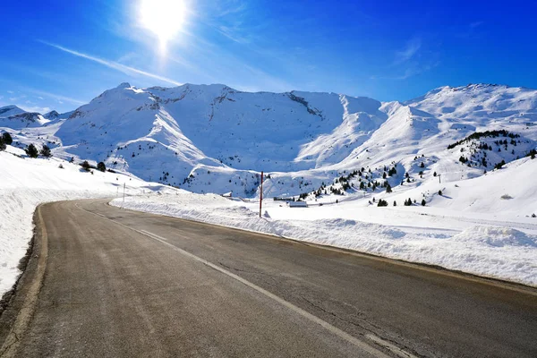 Zona Del Cielo Cerler Los Pirineos Huesca España — Foto de Stock