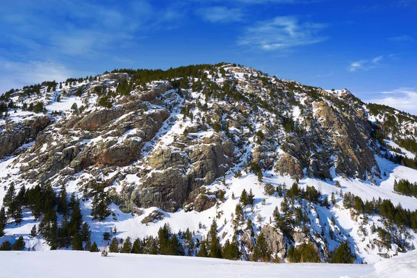 Cerler Oblast Oblohy Pyrenejích Huesca Španělsko — Stock fotografie