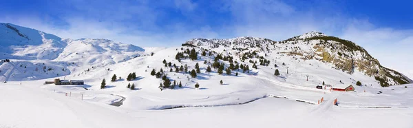 Cerler Oblast Oblohy Pyrenejích Huesca Španělsko — Stock fotografie