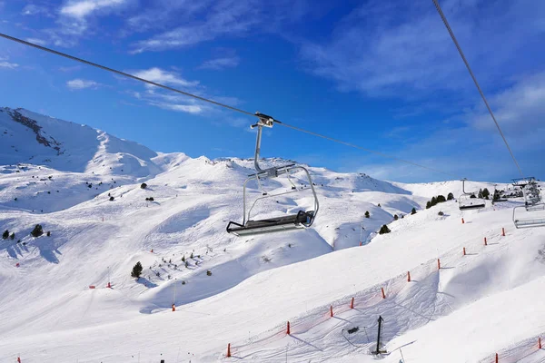 Cerler Région Ciel Dans Les Pyrénées Huesca Espagne — Photo