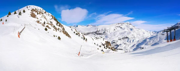 Cerler Région Ciel Dans Les Pyrénées Huesca Espagne — Photo