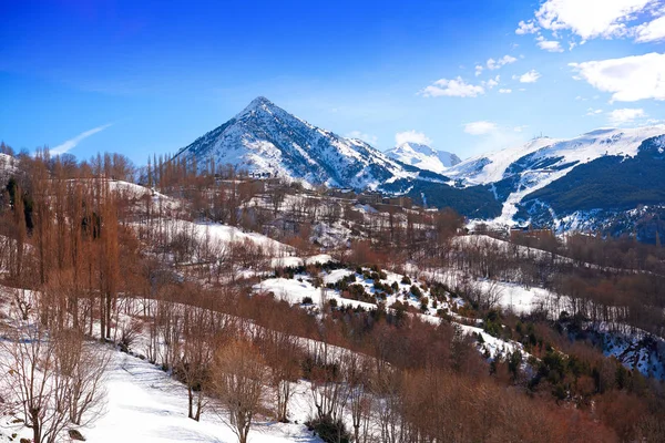 Cerler Pyrenéerna Huesca Spanien — Stockfoto