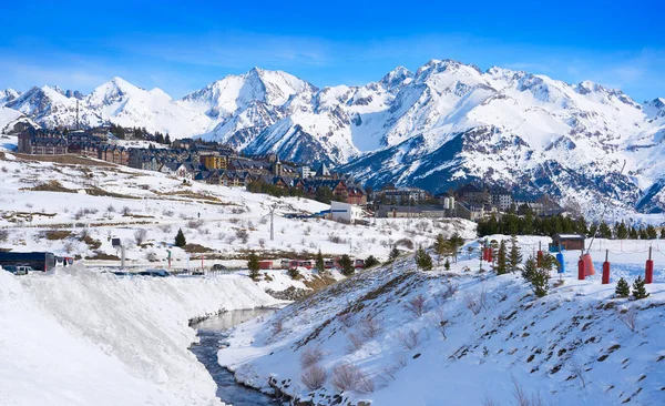 Formigal Skidområdet Huesca Pyrenéerna Spanien — Stockfoto