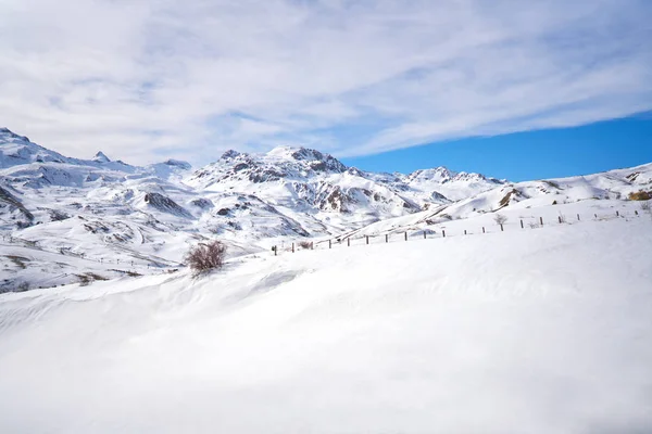 Χιονοδρομικό Κέντρο Formigal Στην Ουέσκα Πυρηναία Της Ισπανίας — Φωτογραφία Αρχείου