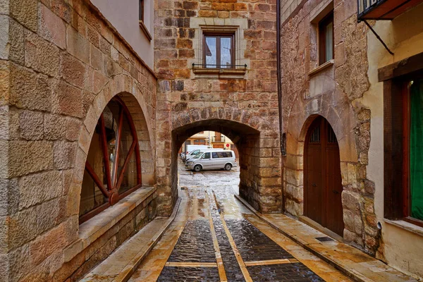 Mora Rubielos Village Teruel Spain Located Gudar Javalambre Sierra — Stock Photo, Image