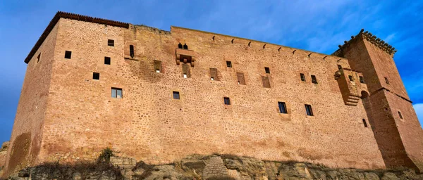 Mora Rubielos Castle Teruel Spain Located Gudar Sierra — Stock Photo, Image